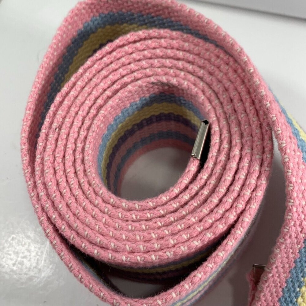 Medi Choice Gait Strip Belt 58 inch Pastel Pink Blue Yellow Purple 2 in thick - Picture 2 of 6
